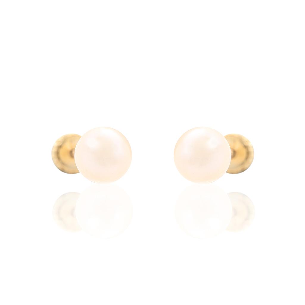 PENDIENTES PERLAS NATURALES